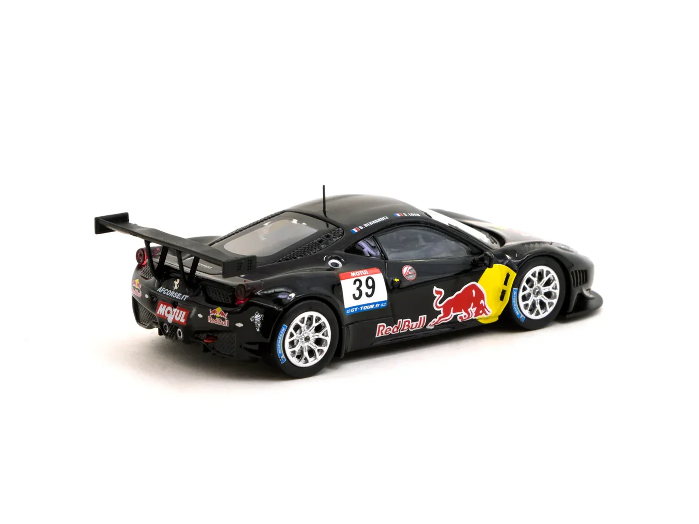 Ferrari 458 Italia GT3 GT TOUR 2011 #39 - Hobby64, 1:64 Scale (Black) - Image 2