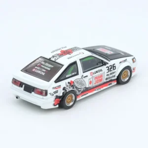 Toyota Corolla AE86 Levin Trackers Racing, 1:64 Scale