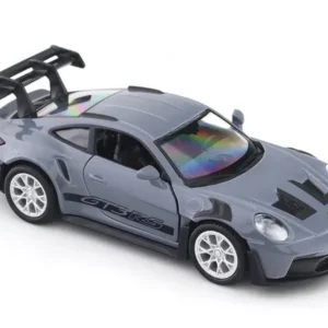 Porsche 911 GT3 RS Grey 1:36RMZ City licensed pull back car scale model