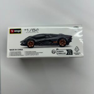 Lamborghini Terzo Millennio Black 1/64 Imported
