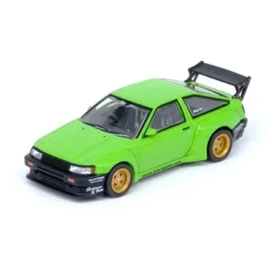 Toyota AE86 Levin Pandem Rocket Bunny, 1:64 Scale (Green)