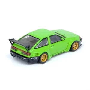 Toyota AE86 Levin Pandem Rocket Bunny, 1:64 Scale (Green)