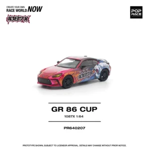 GR 86 Cup 1087X, 1:64 Scale (Red)