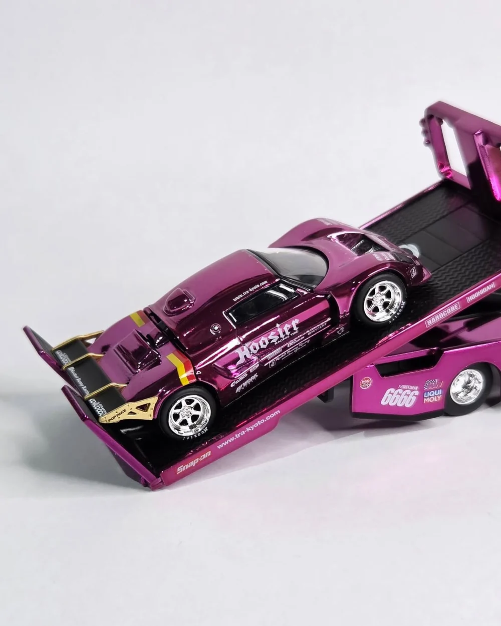 *HEC 2026* Pandem Lotus Elise Pandem Fuso-300 Rocket Bunny Racing, 1:64 Scale (Purple Chrome) - Image 6