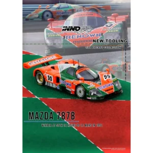 Mazda 787B Winner At 24 Hours Le Mans 1991, 1:64 Scale