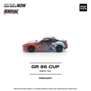 GR 86 Cup 1087X, 1:64 Scale (Red)