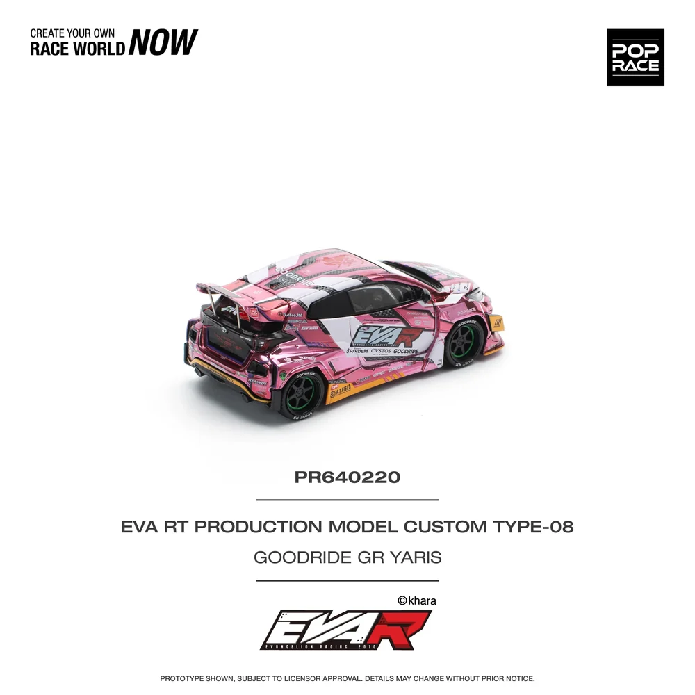 Eva RT Production Model Custom Type-08, 1:64 Scale (Pink) - Image 3