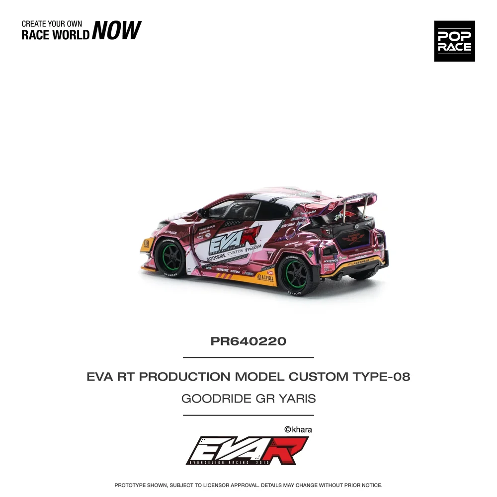 Eva RT Production Model Custom Type-08, 1:64 Scale (Pink) - Image 2