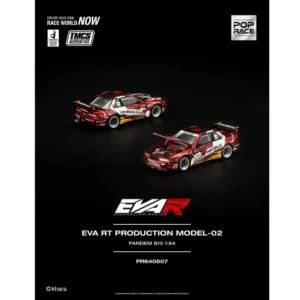 *TMCS 2026* Eva RT Production Model-02, Pandem S13 Red, 1:64 Scale