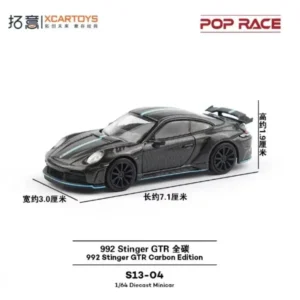 Porsche 992 Stinger GTR Carbon Edition, 1:64 Scale