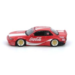 Nissan Silvia S13
V2 Coca-Cola Rocket Bunny, 1:64 Scale