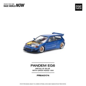 Pandem EG6, 1:64 Scale (Blue)