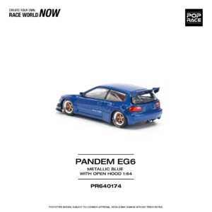 Pandem EG6, 1:64 Scale (Blue)