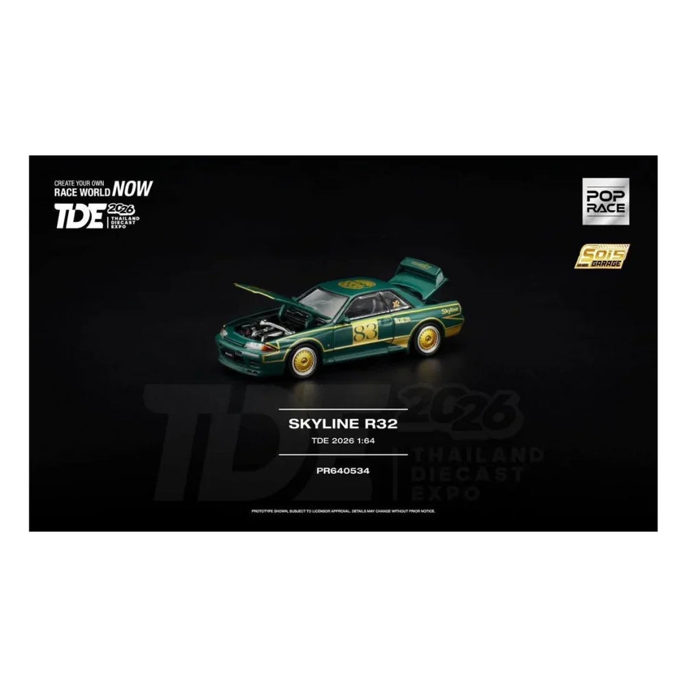 *TDE 2026* Nissan Skyline GT-R R32, 1:64 Scale - Image 2