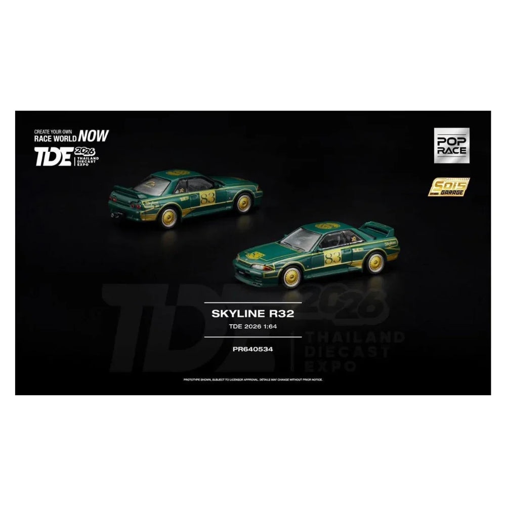 *TDE 2026* Nissan Skyline GT-R R32, 1:64 Scale - Image 4