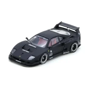 LBWK F40 Hong Kong Toycar Salon 2023 Special Edition, 1:64 Scale (Matte Black)