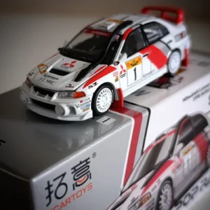 Mitsubishi Lancer Evolution IV 1998 Safari Rally Kenya #1, 1:64 Scale
