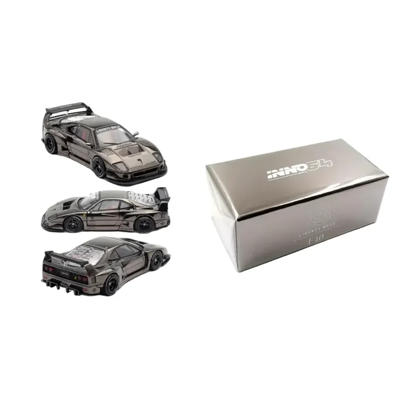 LBWK F40, 1:64 Scale (Chrome Black) - Image 3