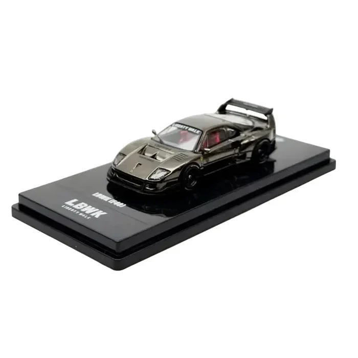 LBWK F40, 1:64 Scale (Chrome Black)