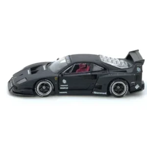 LBWK F40 Hong Kong Toycar Salon 2023 Special Edition, 1:64 Scale (Matte Black)