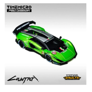 TIMEMICRO × PSC DESIGN LAMBORGHINI COUNTACH LPI 800-4 V (METALLIC GREEN) LIMITED EDITION WORLDWIDE 999 PIECES ONLY