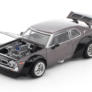 Laurel C130 RHD Gray Metallic 1/64